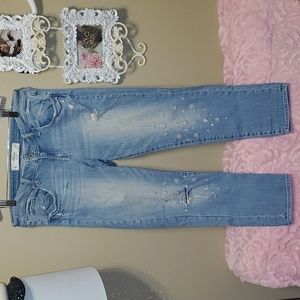 Abercrombie and Fitch embellished jean